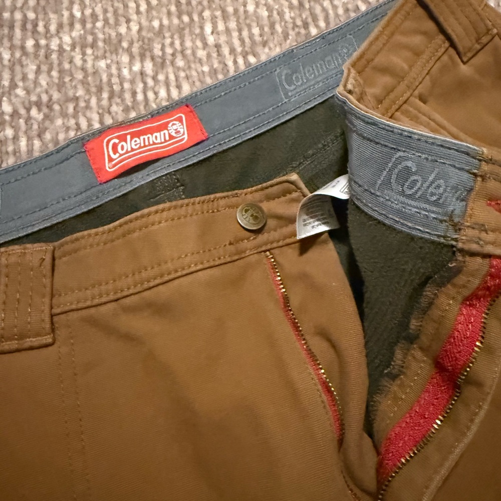 Coleman Men's Fleece Lined Cargo Pants